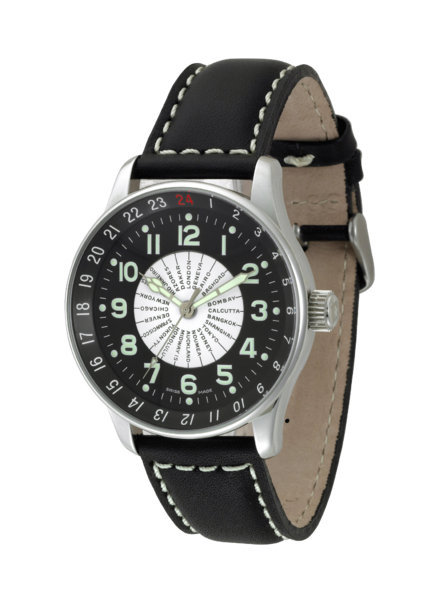 P554WT-b1   X-Large Pilot World Timer