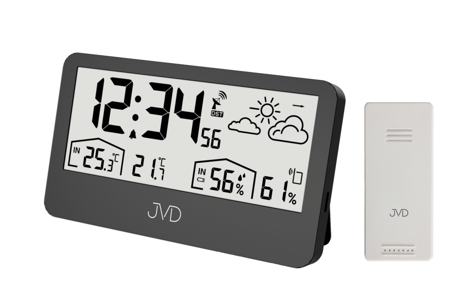 Rádiem řízená meteorologická stanice JVD RB3407.1 Rádiem řízená meteorologická stanice JVD RB3407.1