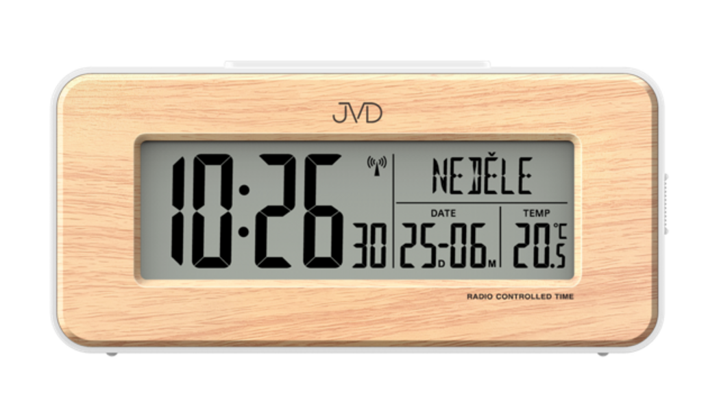 Rádiem řízený budík JVD RB9334.4