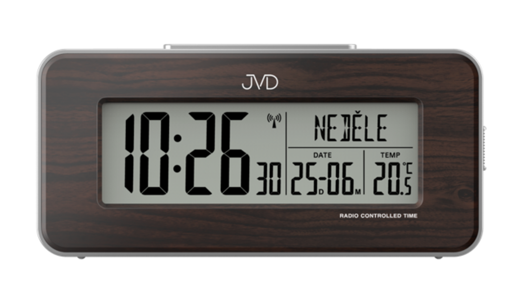 Rádiem řízený budík JVD RB9334.3