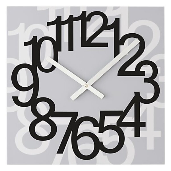Quartz wall clock JVD basic H56.1