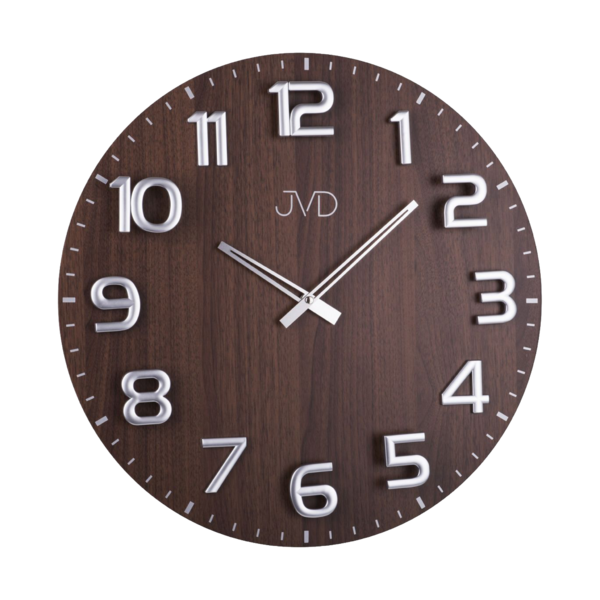 Designové dřevěné hodiny JVD HT075