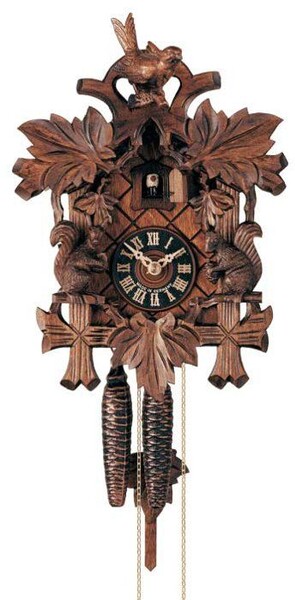 Hand carved cuckoo clock Hönes K103/2