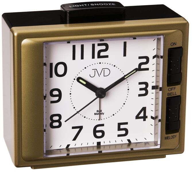Analogový budík JVD melody SRP973.3