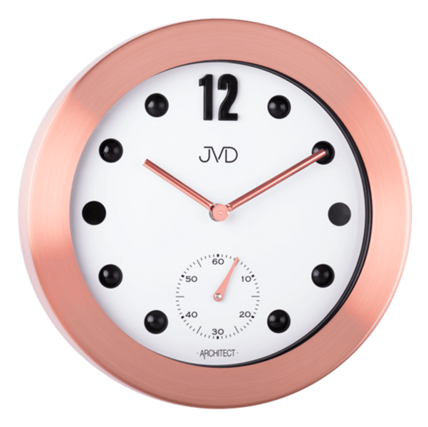 Designové kovové hodiny JVD -Architect- HC07.3
