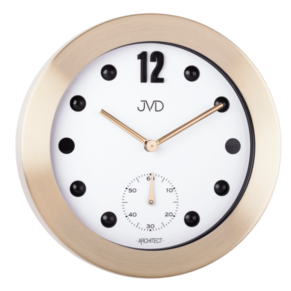 Designové kovové hodiny JVD -Architect- HC07.2