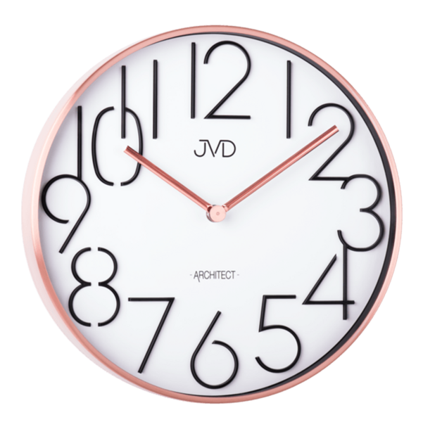 Designové kovové hodiny JVD -Architect- HC06.3