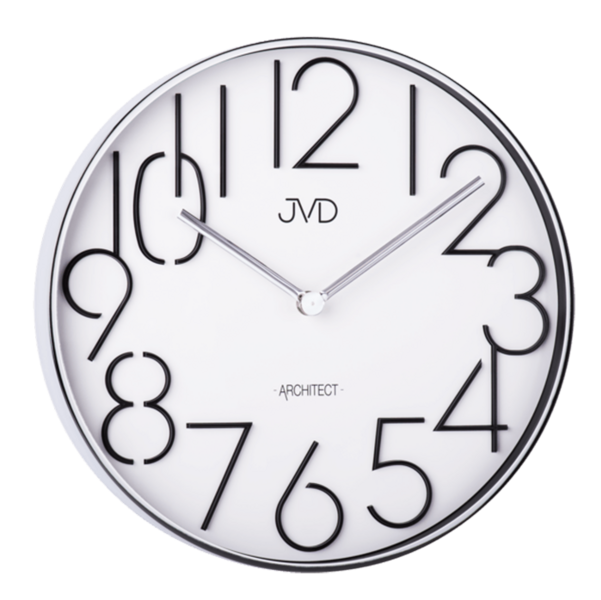 Designové kovové hodiny JVD -Architect- HC06.1