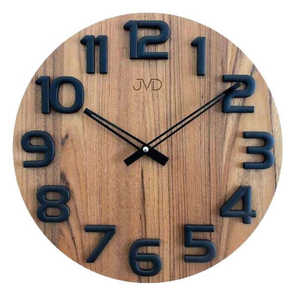 Nástěnné hodiny dřevěné JVD HT97.1