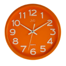 Zegar ścienny JVD pomarańczowy HX2413.6