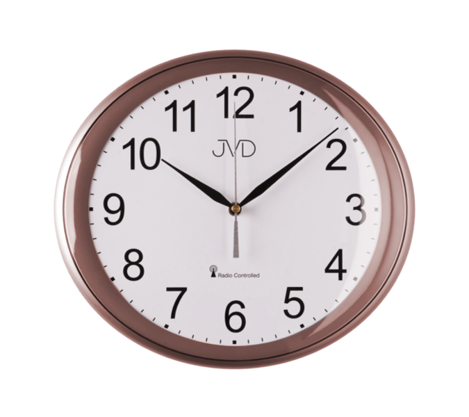 Rádiem řízené hodiny JVD rosé RH64.9