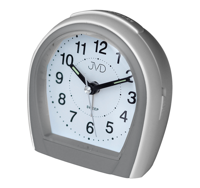 Alarm clock Quartz JVD gray-silver SRP812.9
