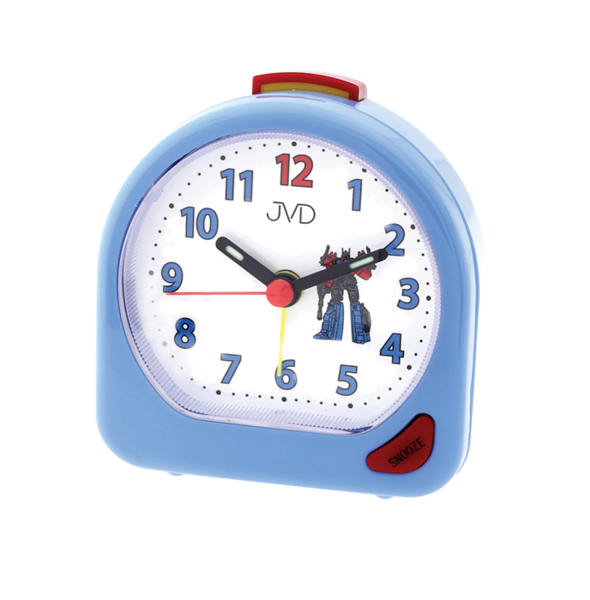 Alarm clock Q JVD blue (robot)) SR672.6
