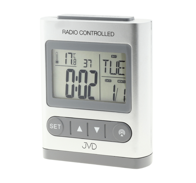 Radio controlled alarm clock JVD RB31.1